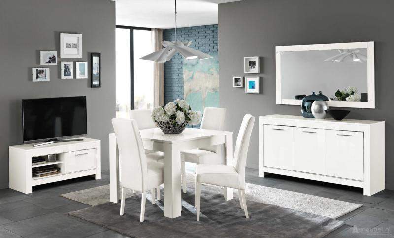 Woonkamerset Marknesse Wit